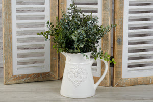 Ornate heart jug