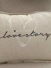 Load image into Gallery viewer, Love Story Natural Cushion