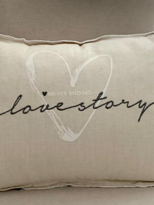 Love Story Natural Cushion