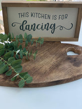 Load image into Gallery viewer, Heart shaped chopping board