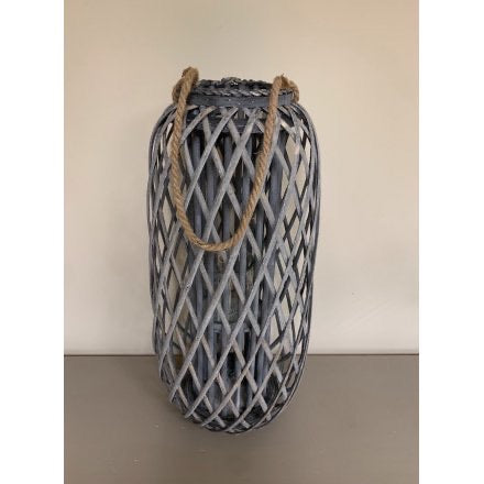 Grey Woven XLARGE Lantern ... 70cm