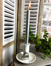 Load image into Gallery viewer, Silver Heart candle holder