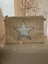 Load image into Gallery viewer, Star Clutch Bag ... Neutral woven