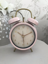 Load image into Gallery viewer, Alarm Clock ... Pastel Pink / Grey