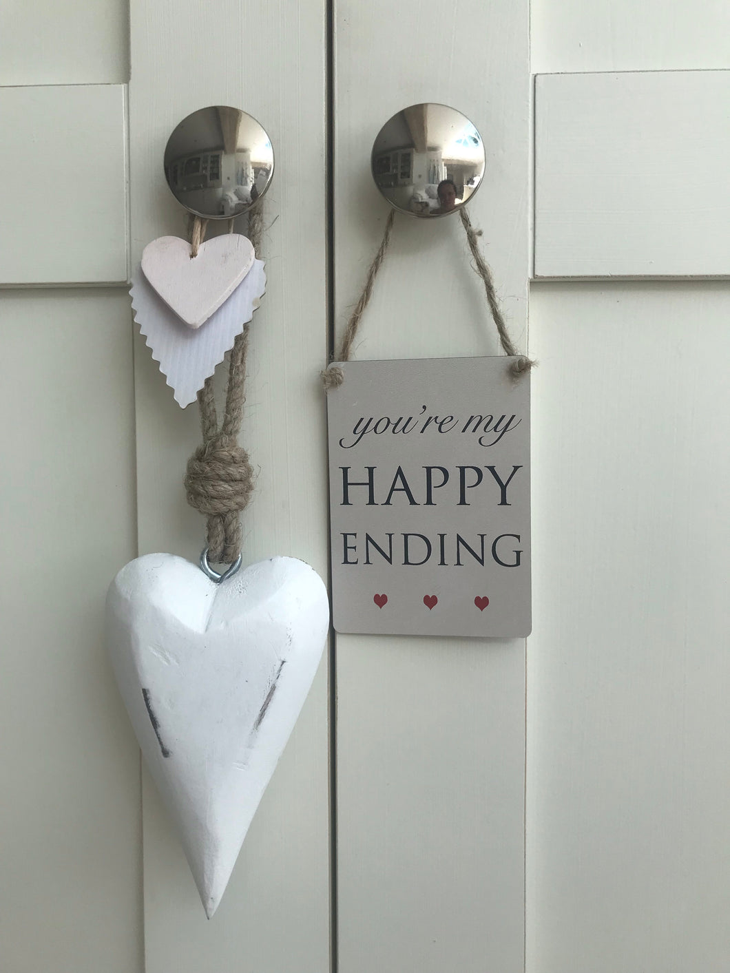Mini Metal Plaque ... Happy Ending