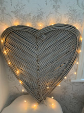 Load image into Gallery viewer, Wicker Heart solid Wall Art