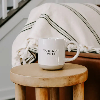 You got this chunky Stoneware mug